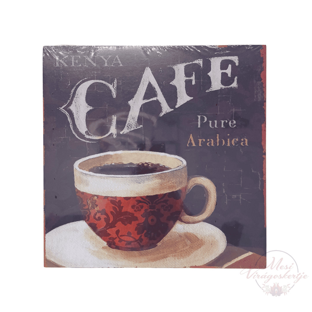 Vintage Café falikép