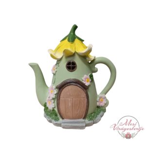 Mesekancsó tündérház dekoráció, locsolókanna formájú mesefigura többféle színben