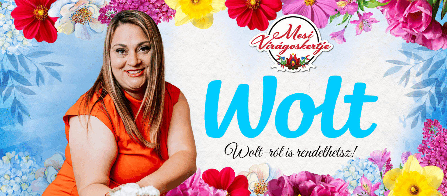 Mesi Virágoskertje Wolt rendelés virág és növény webshop