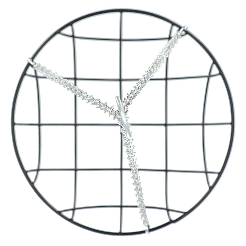 Fém függőkosár 25 cm - Image 2