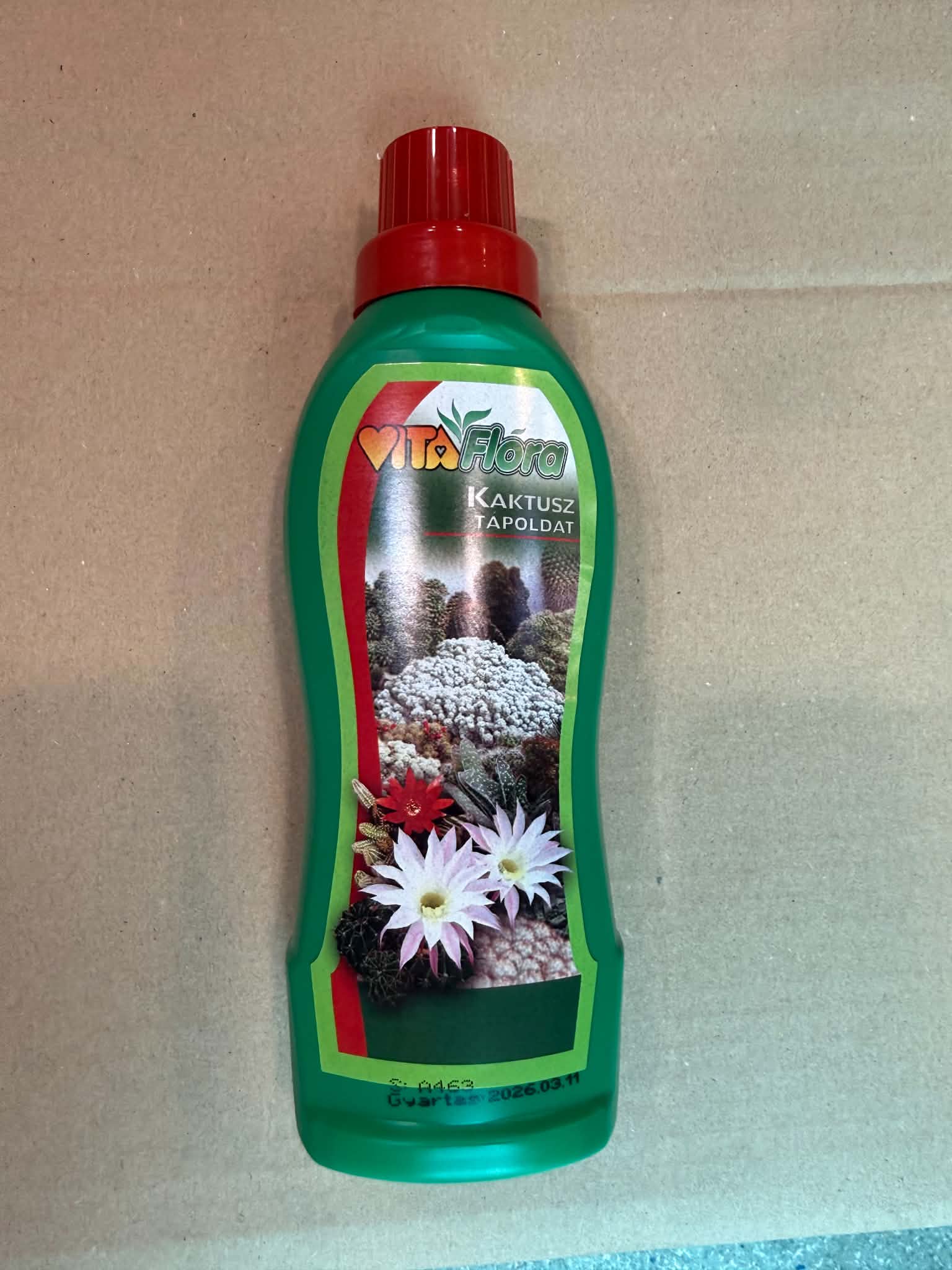 Vitaflóra Kaktusz tápoldat 500 ml – tápoldat kaktuszokhoz