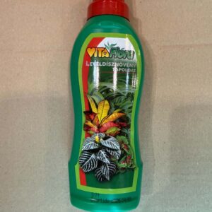 Vitaflóra Levéldísznövény tápoldat 500 ml – tápoldat zöld szobanövényekhez